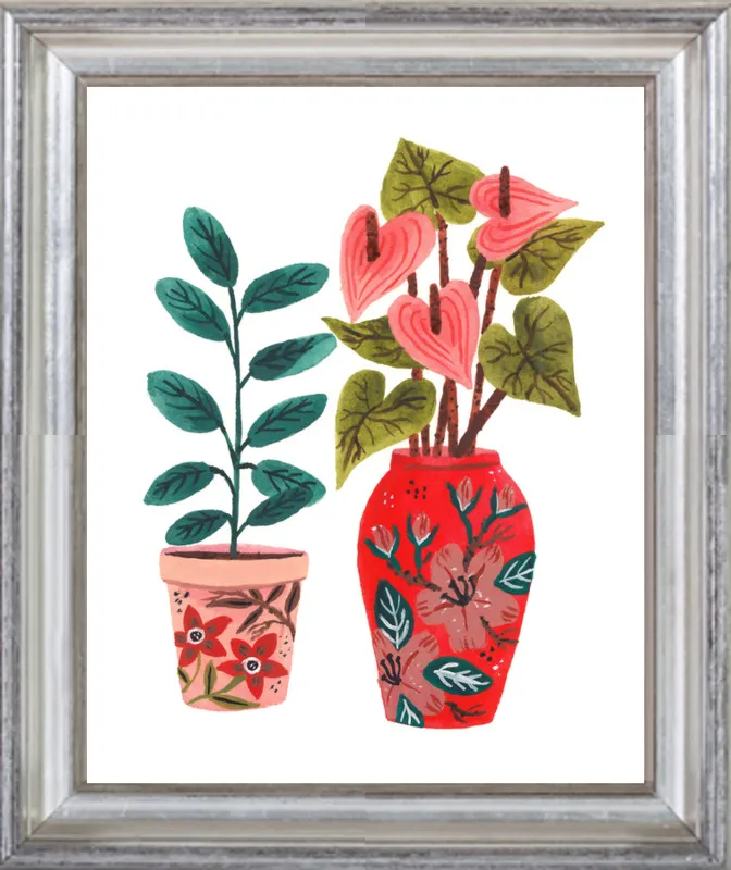 Planter by Ploypisut for Artfully Walls
