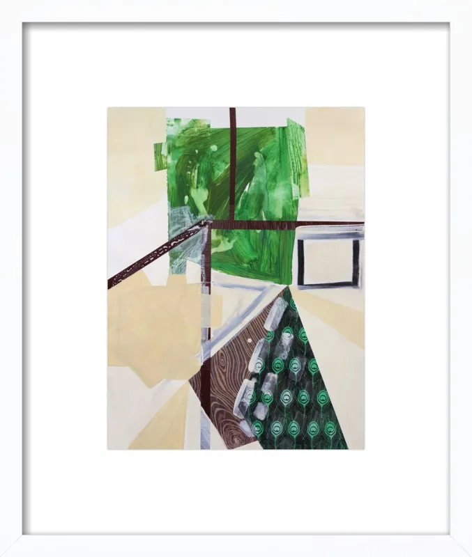 Abstract Study (trail map) by Pamela Staker for Artfully Walls