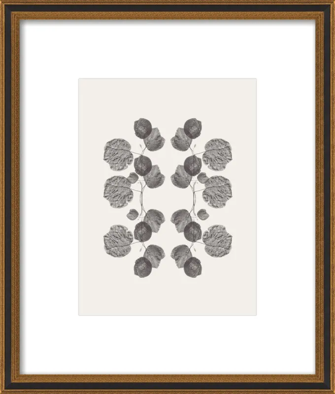 The Last Bougainvillea Rorschach by Corina Nika for Artfully Walls