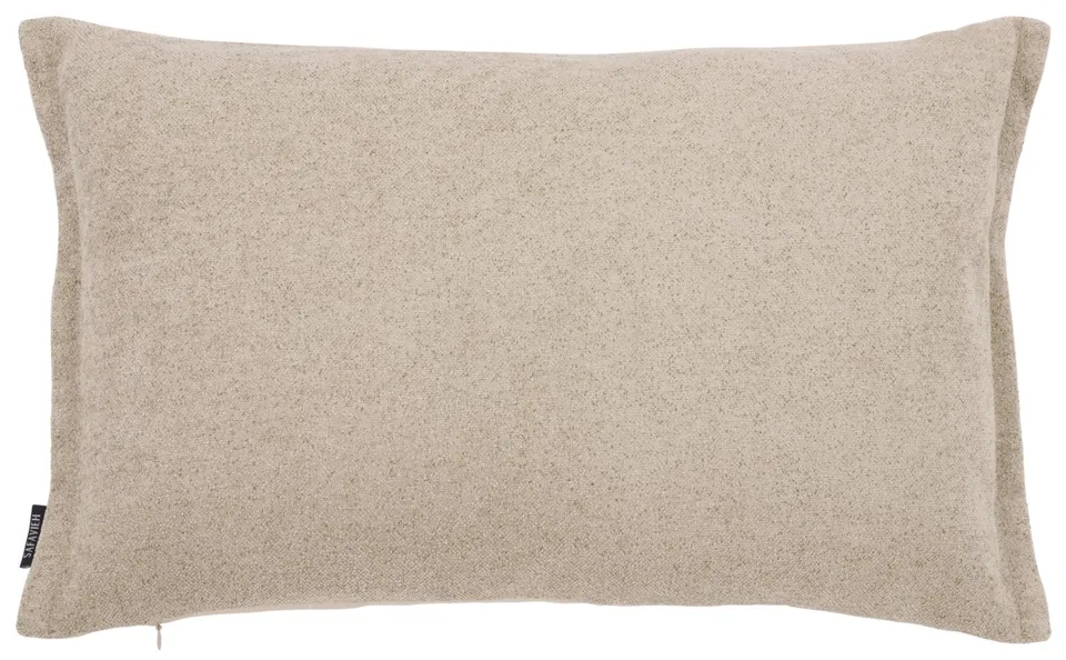 Arwyn 15 x 23 Polyester/Cotton Lumbar Pillow - Cream