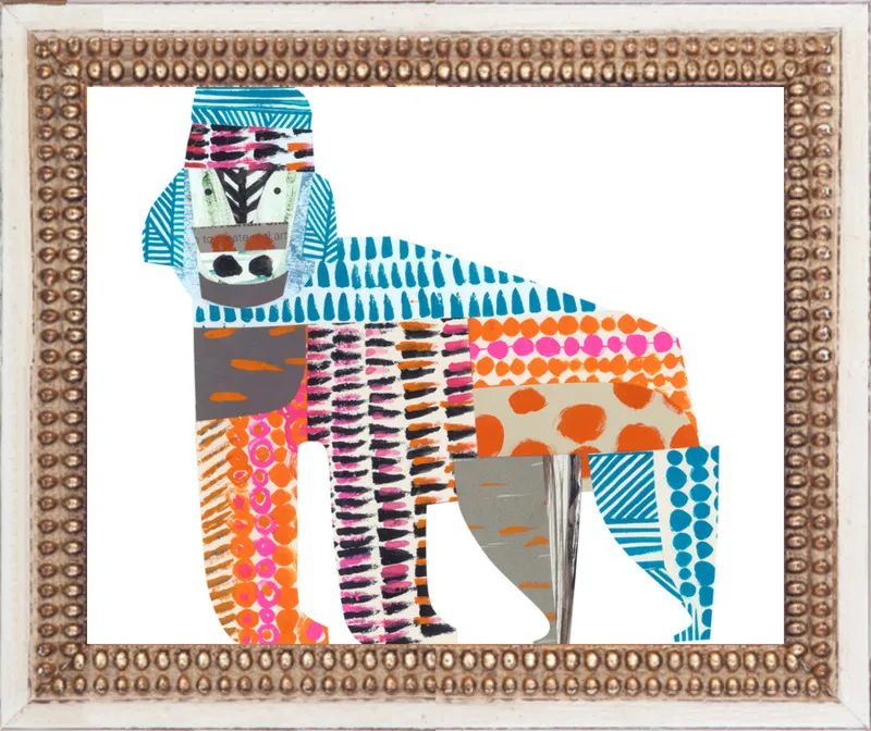 gorilla by Clare Youngs for Artfully Walls