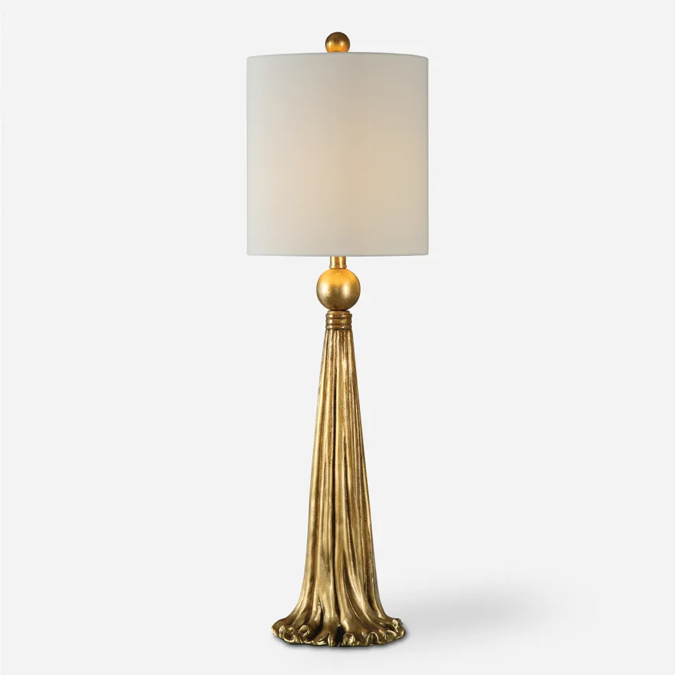 Paravani Metallic Gold Lamp