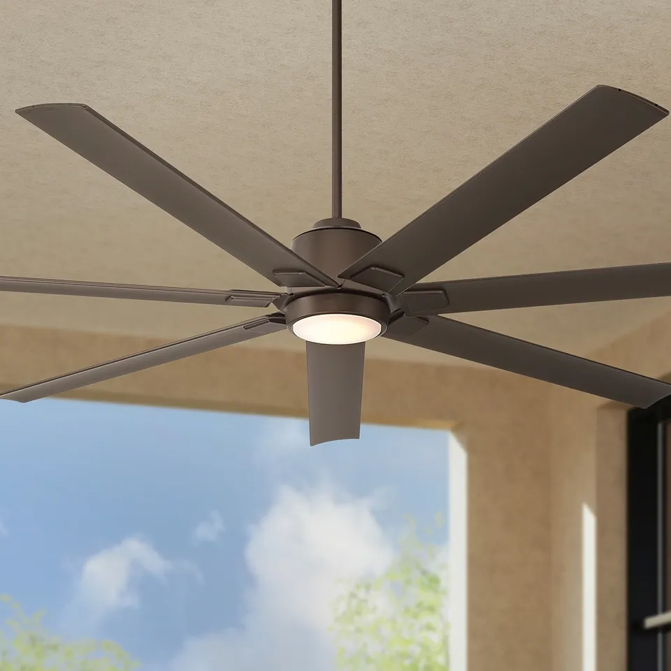 72" Casa Vieja Airbender Ultra Airflow Emperial Bronze LED Ceiling Fan