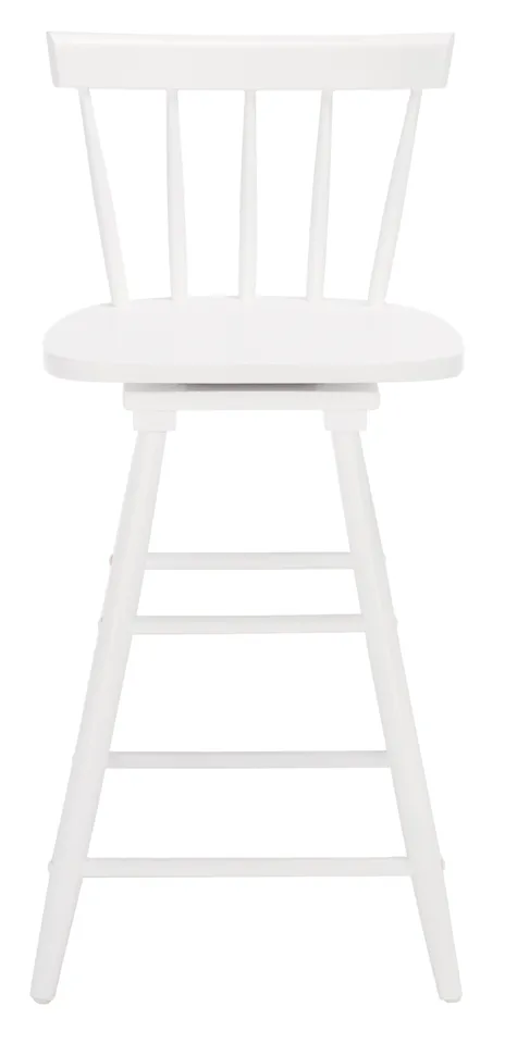 Tage Swivel Counter Stool - White