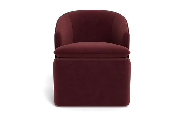 Daphne Upholstered Chair with Contrast Piping