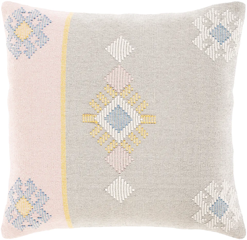 Zakaria ZKA-001 22"L x 22"W Pillow Cover