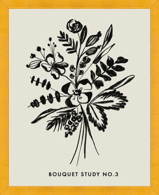 Bouquet Study No. 3 by Nancy Noreth for Artfully Walls