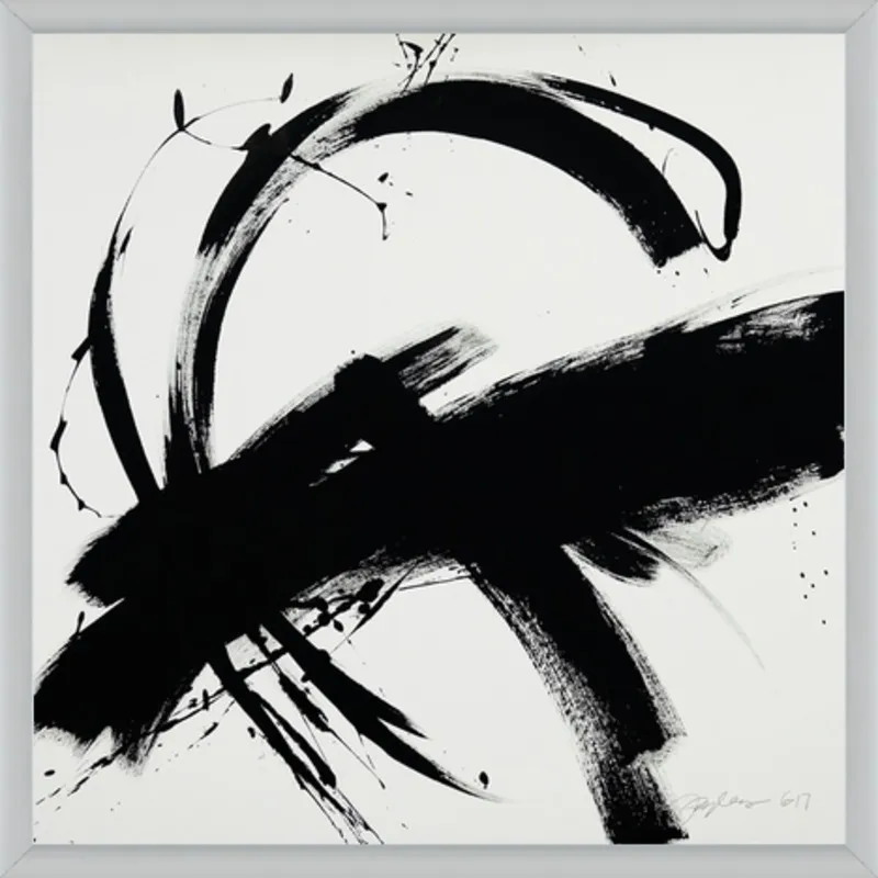 B + W #1 by Jill Sykes for Artfully Walls