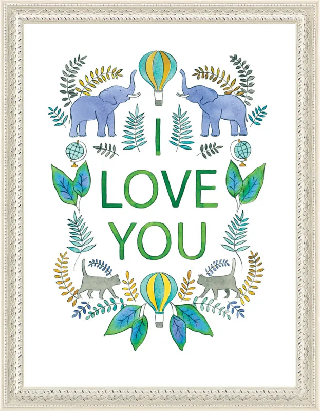 I Love You by Rachel Rogers for Artfully Walls