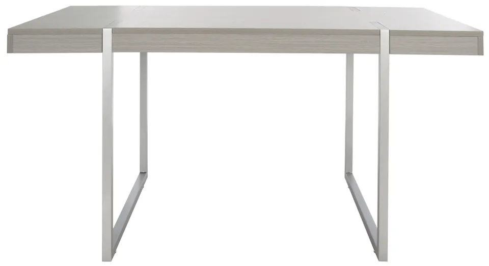 Cael Dining Table - Gray / Silver