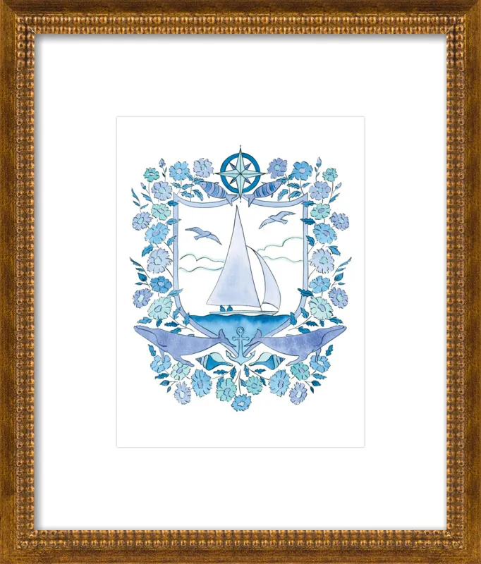 Setting Sail by Rachel Rogers for Artfully Walls