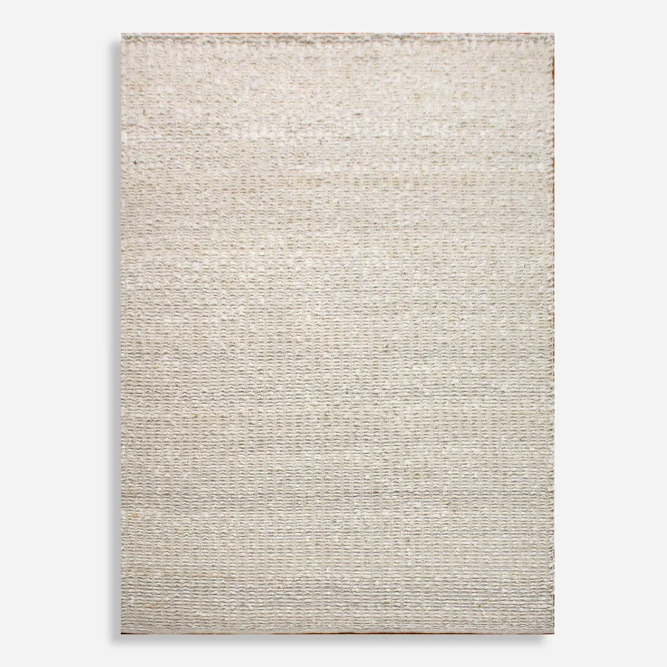 Lovelle Ivory Soft Wool 6 X 9 Rug