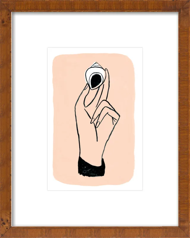 My Hand is My Face by Michael Doyle - Apartment On Belmont for Artfully Walls
