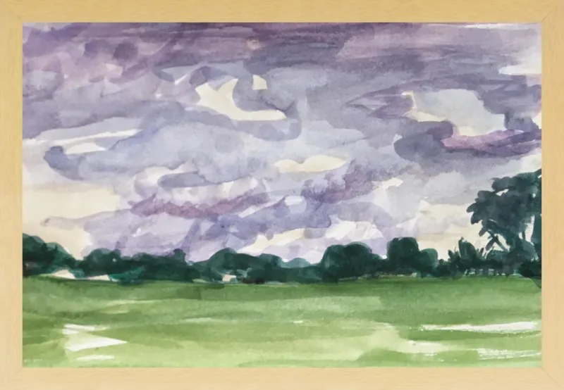 Summer Sky, Late by Megan Williamson for Artfully Walls