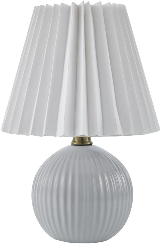 Ferez  Glazed 12"H x 8"W x 8"D Accent Table Lamp