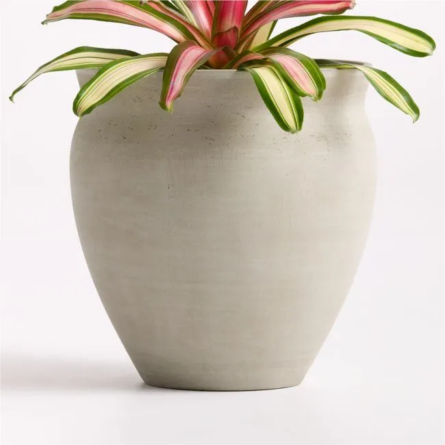 Illara 15.6" x 15.0" Grey Indoor/Outdoor Planter