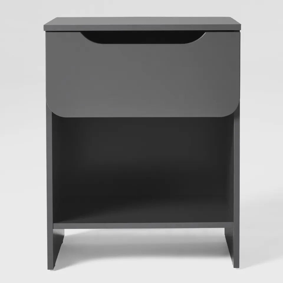 Simple Modern 1-Drawer Nightstand