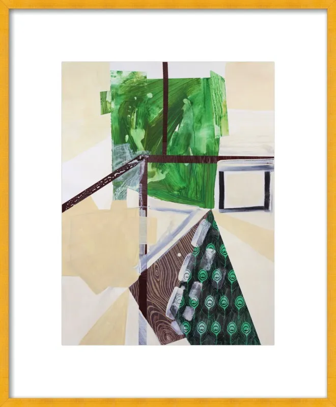 Abstract Study (trail map) by Pamela Staker for Artfully Walls