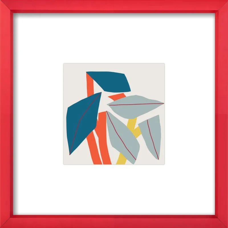 Colourful leaves by Jessica Nielsen for Artfully Walls