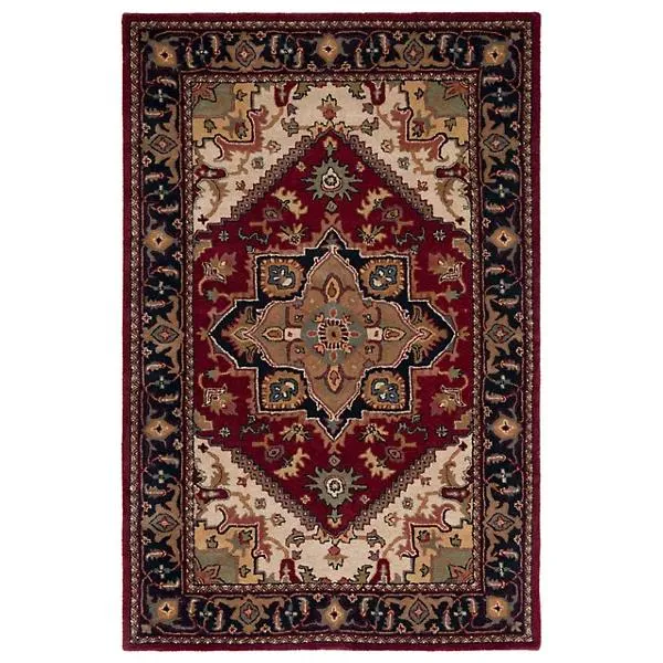 Heritage Row Heriz Medallion Area Rug