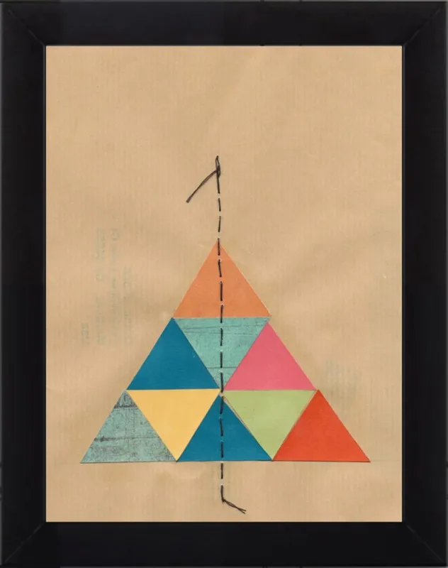 Pyramid Series 1 by Jan Weiss for Artfully Walls