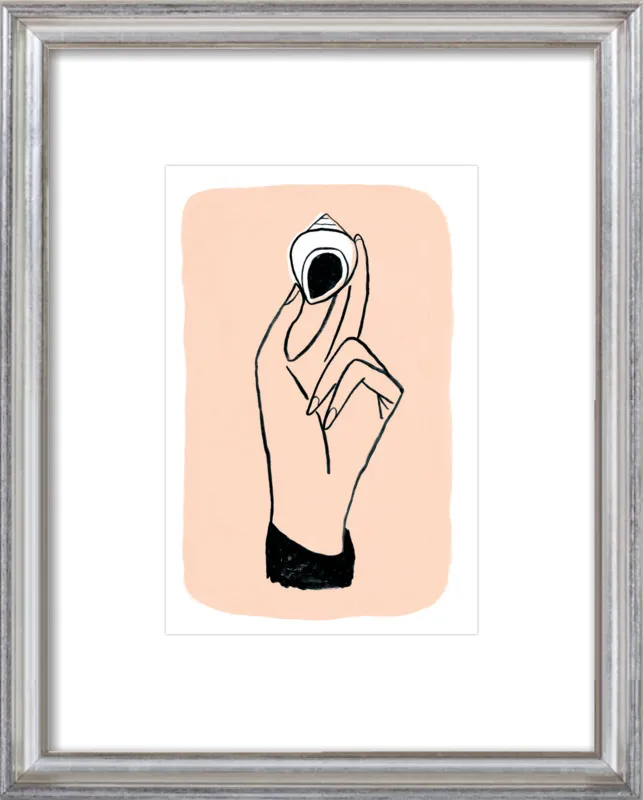 My Hand is My Face by Michael Doyle - Apartment On Belmont for Artfully Walls