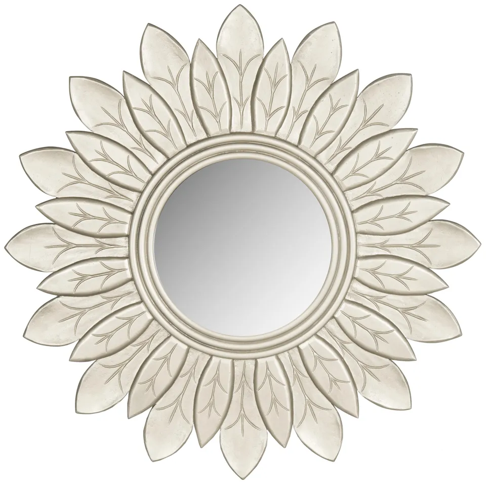 Sun King Mirror - Pewter