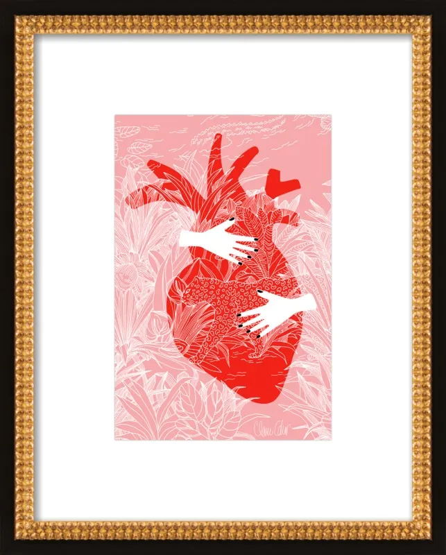 REFUGE ROSE by Claire Colin for Artfully Walls