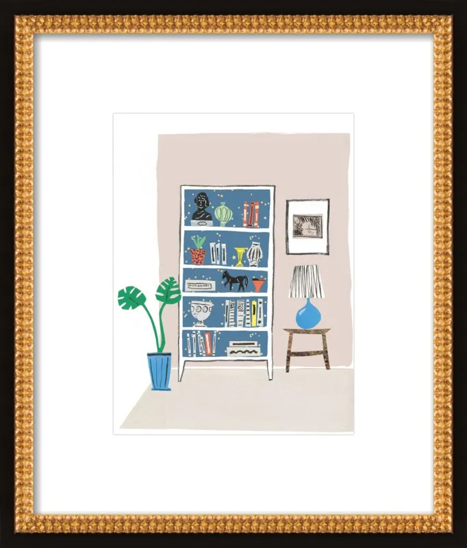 Shelfie by Danielle Kroll for Artfully Walls