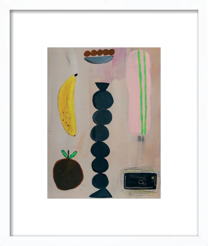 Still life with a phone vibration by Agata Królak for Artfully Walls
