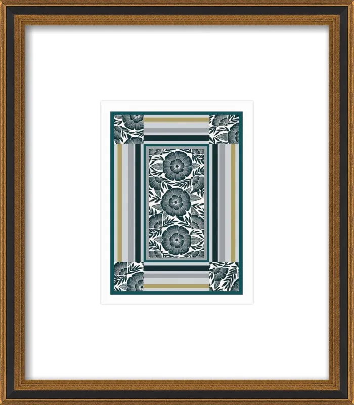 Botanical Frame 1 by Katharine Watson for Artfully Walls