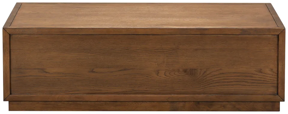 Safavieh Couture Zeus Rectangle Wood Coffee Table, Medium Oak
