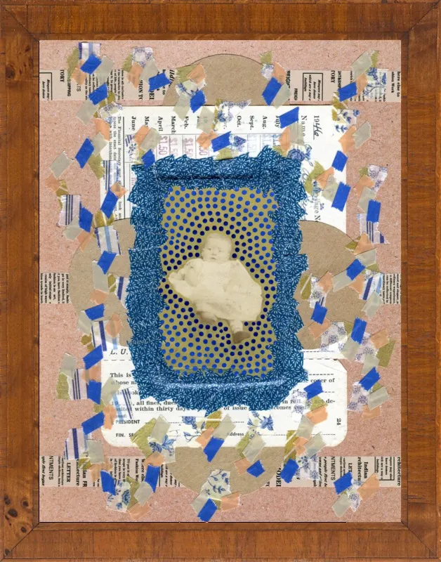 Blue awakening by Naomi Vona for Artfully Walls