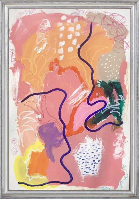 Riot of Color by Virginia Chamlee for Artfully Walls