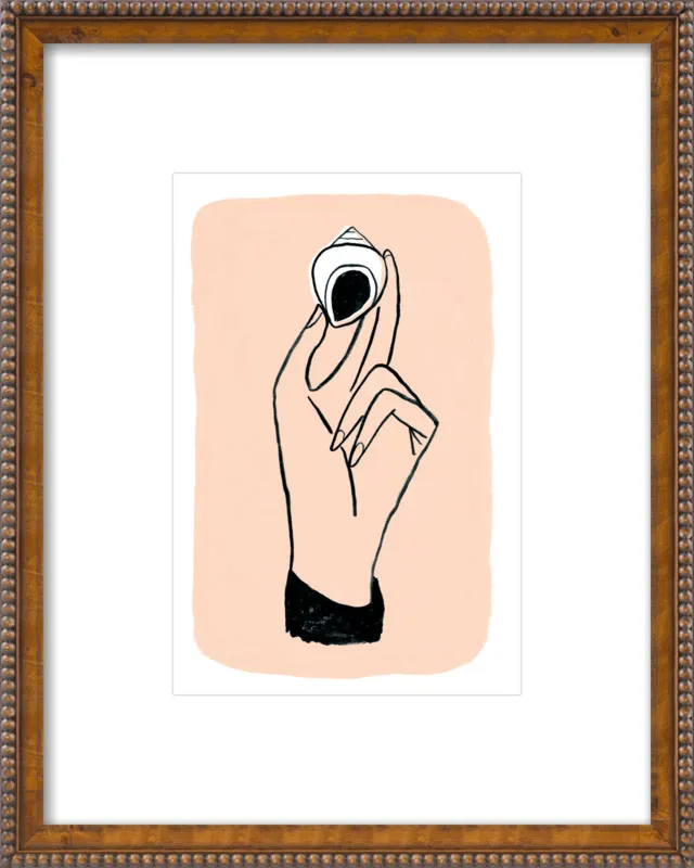 My Hand is My Face by Michael Doyle - Apartment On Belmont for Artfully Walls