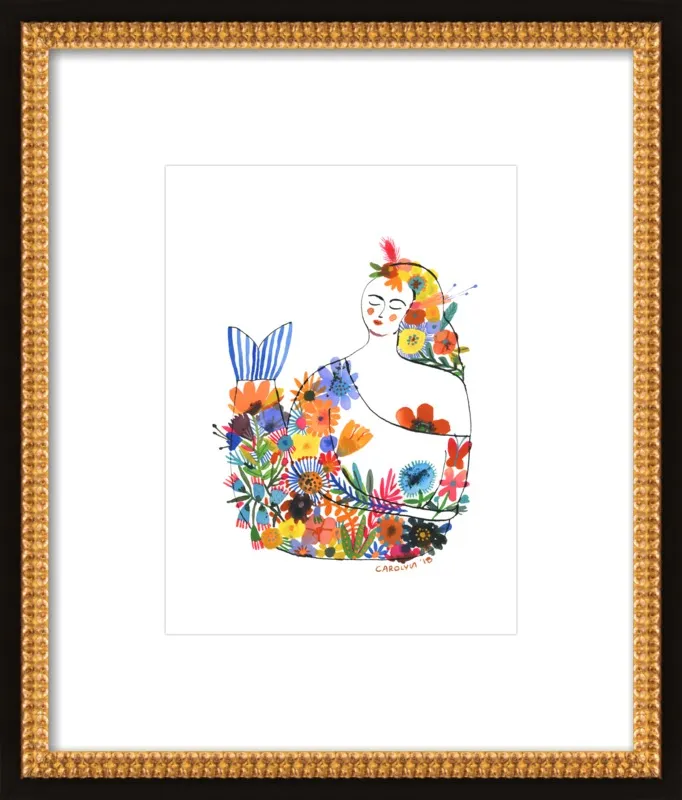 Mermaid by Carolyn Gavin for Artfully Walls