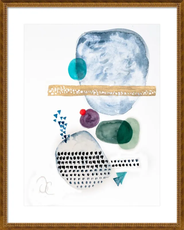Under the sea by Victoria Gonzalez for Artfully Walls