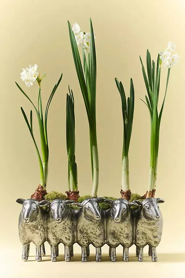 Sheep Resin Pot