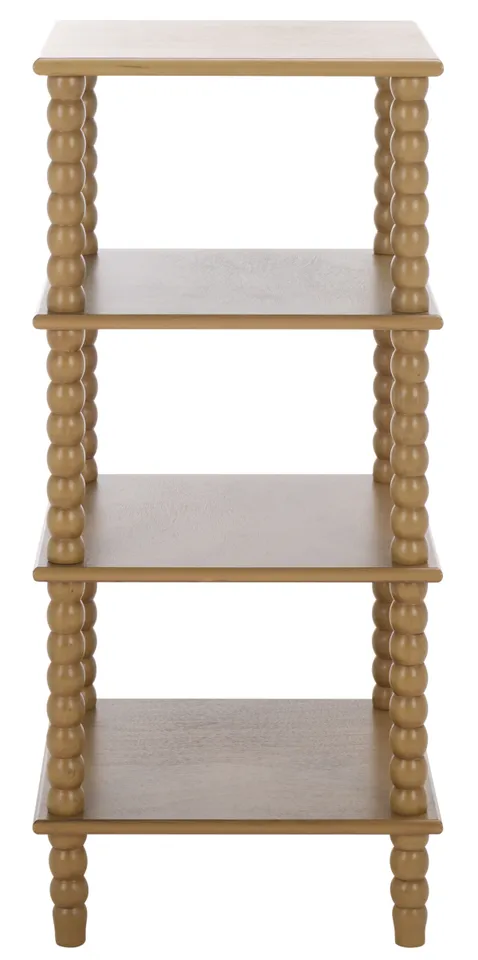 Dilyn 4 Tier Shelving Unit - Desert Brown