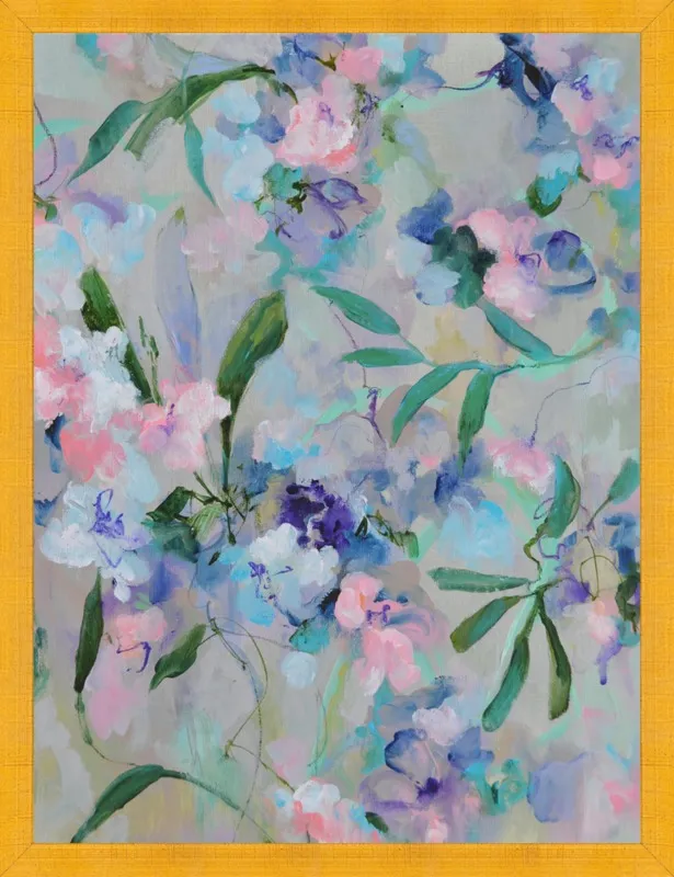 Arrangement in Blue and Lilac by Sonal Nathwani for Artfully Walls