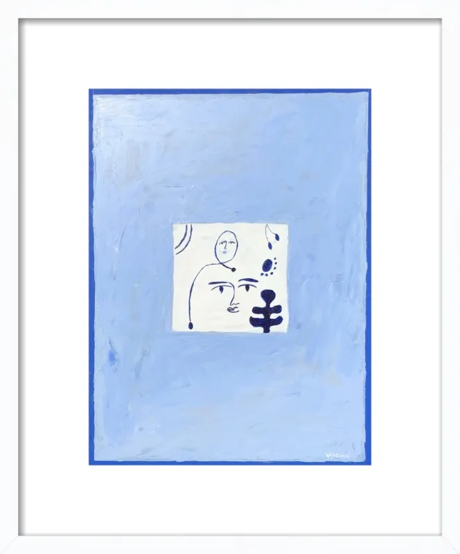 The Blues by Virginia Chamlee for Artfully Walls