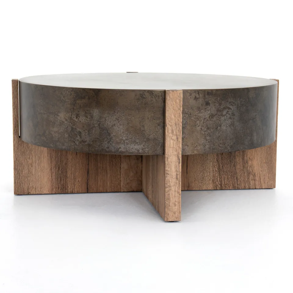 Bingham Coffee Table - Rustic Oak Veneer
