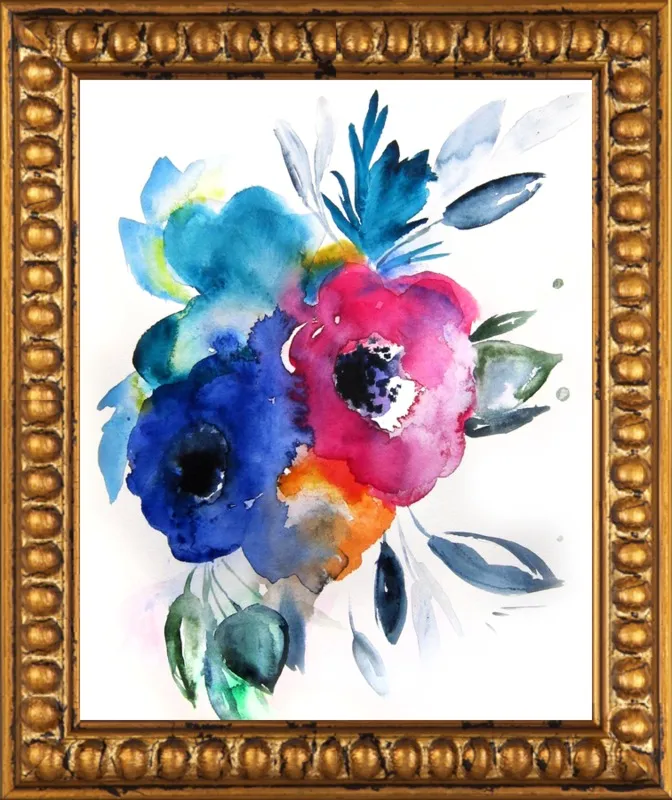 Floral No.9 by Christine Lindstrom for Artfully Walls