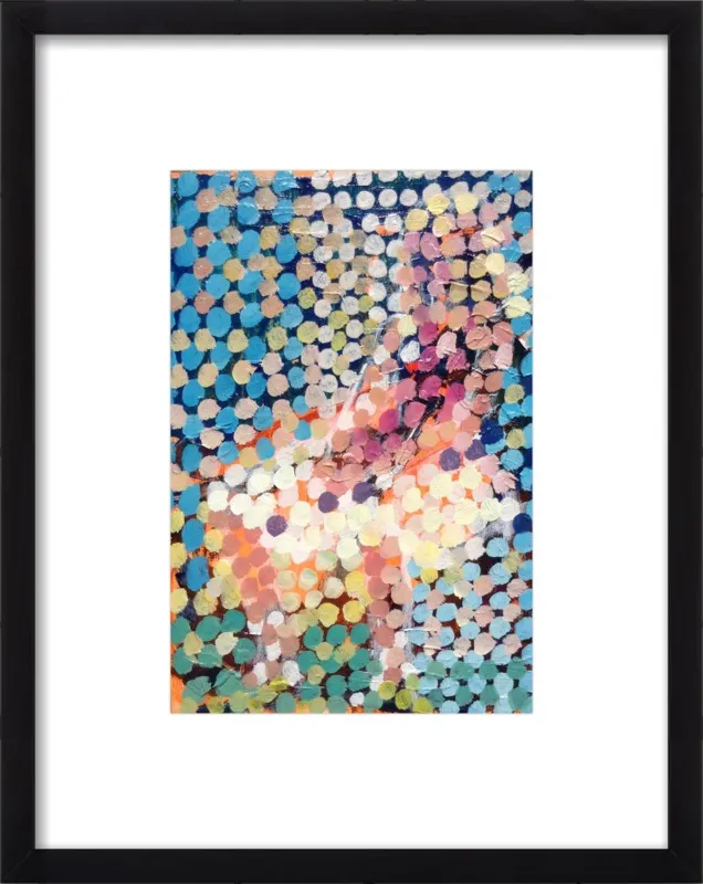 Girl sitting  by Joseph Mahon  for Artfully Walls