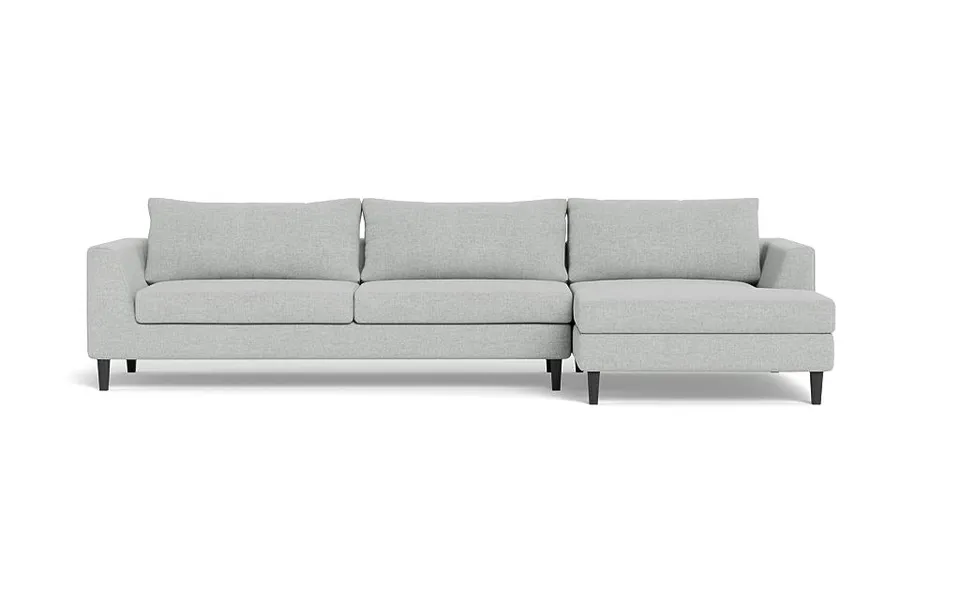 Asher 3-Seat Right Chaise Sectional