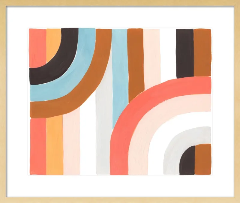 Colors from '73 by Carrie Shryock for Artfully Walls