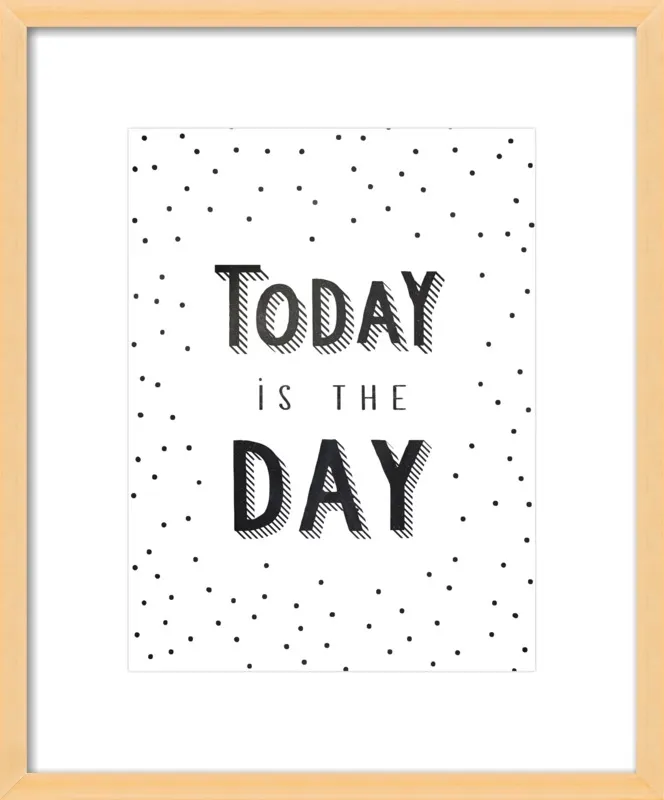 Today is the day by Lonneke de Roos - Kind of Style for Artfully Walls