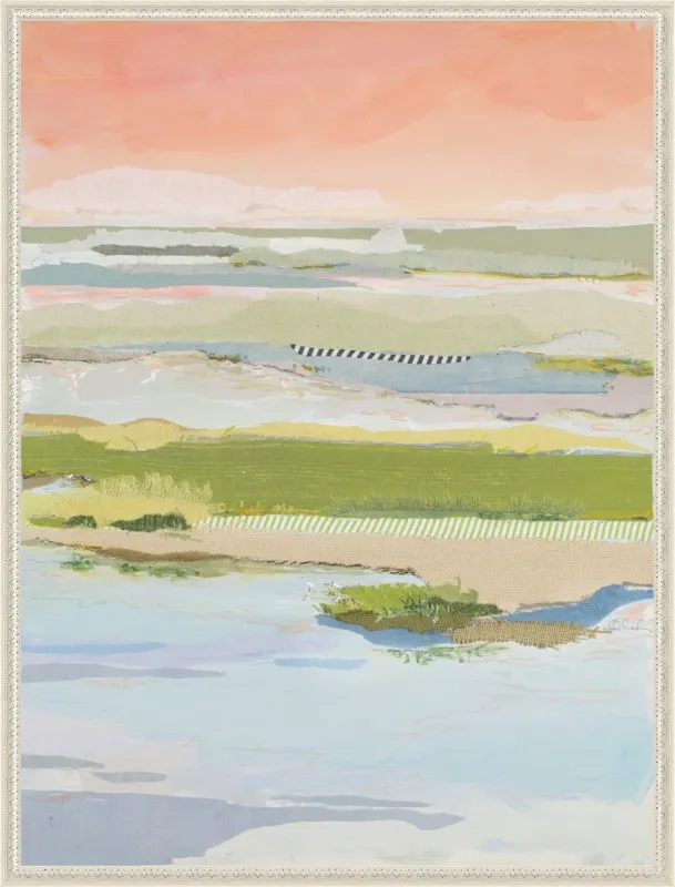 Marsh Blush East by Karin Olah for Artfully Walls
