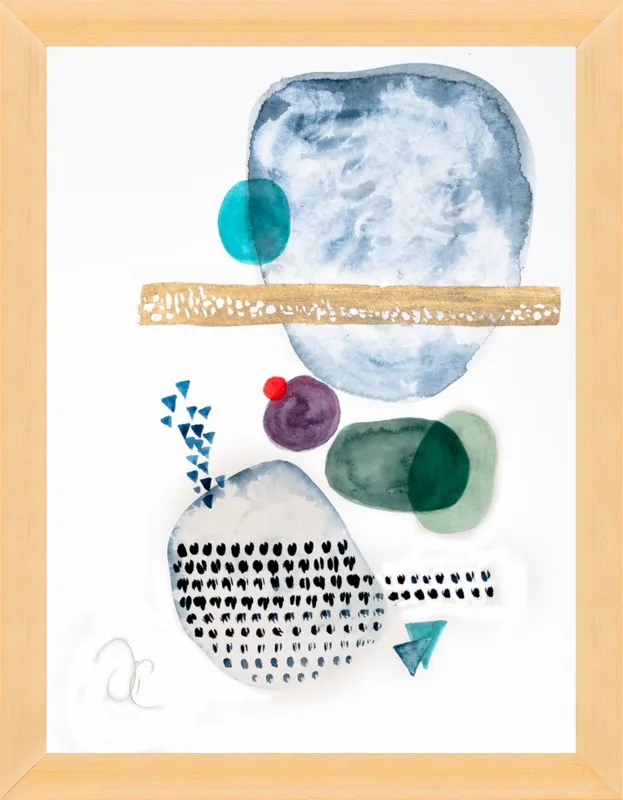 Under the sea by Victoria Gonzalez for Artfully Walls