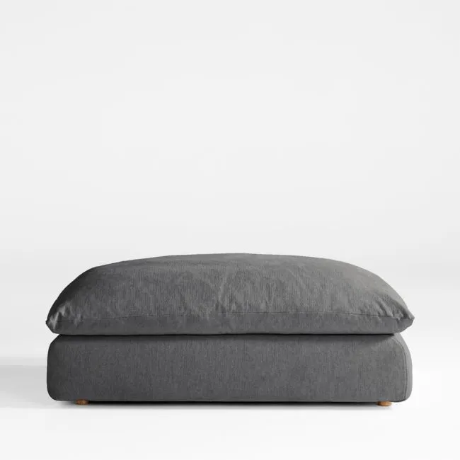 Unwind 51" Slipcovered Ottoman
